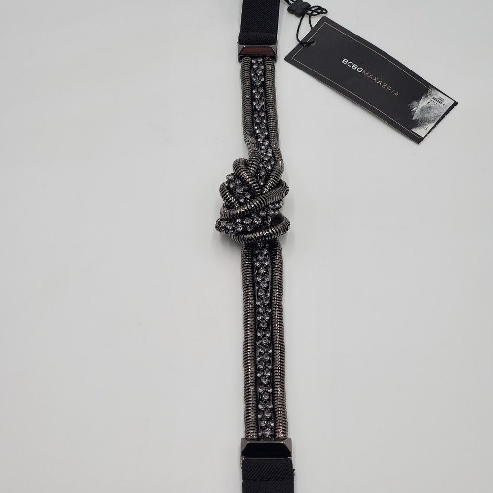 BCBGMaxAzria Knotted Rhinestone Belt - NWT - Picture 8 of 16